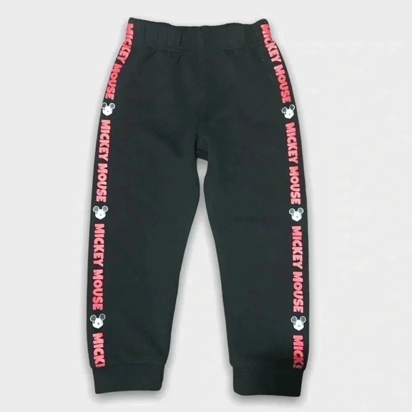 Disney Junior Mickey  Mouse Black Joggers - Picture 1 of 4